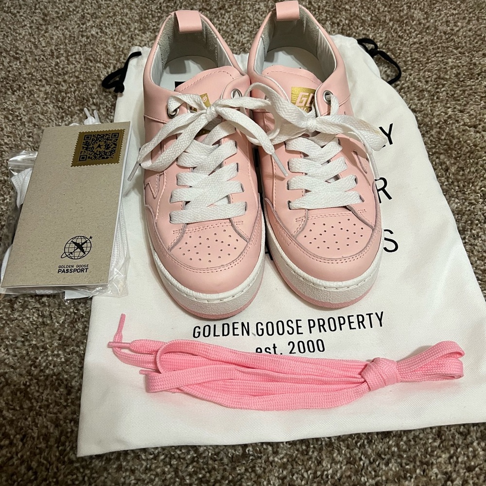 Golden Goose Pink Sneakers